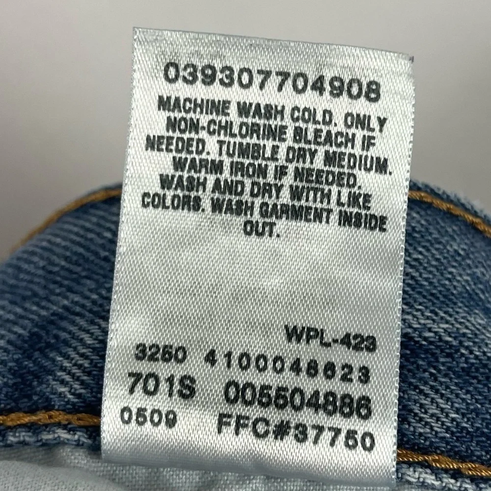Levi's 550 Size 36 X 32 Straight Leg Retro Jeans Rugged Cotton Baggy